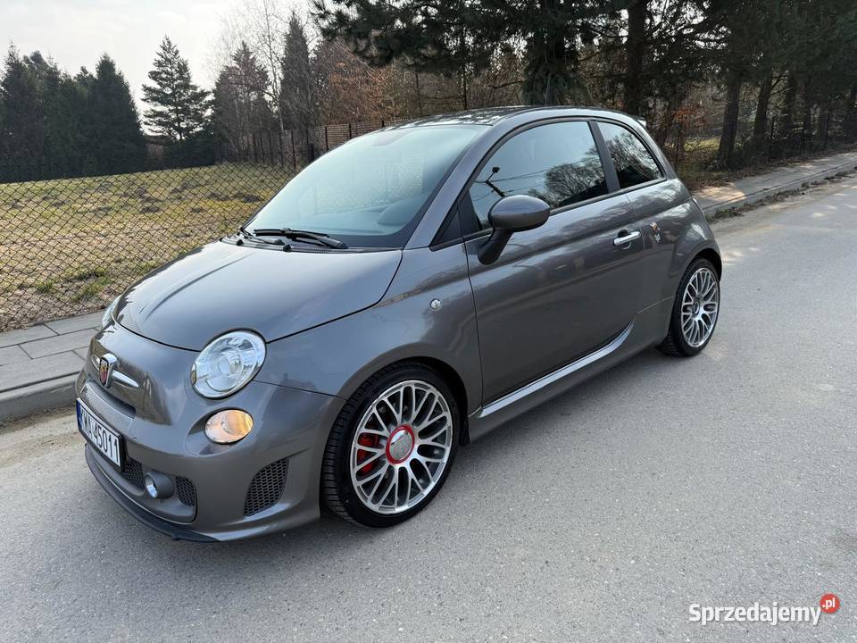 Abarth 595 Turismo światła do jazdy dziennej małopolskie Kalwaria Zebrzydowska