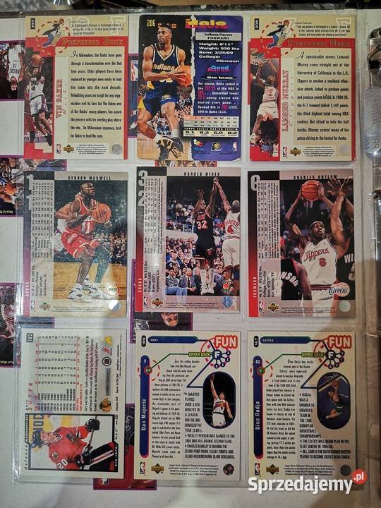 Karty NBA z lat 90tych Opole