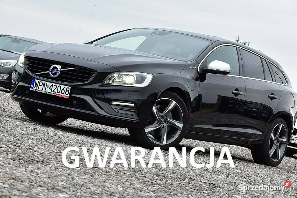 Volvo V60 24D6 AWD 288 RDesign Plugin Hybrid Led centralny zamek Nowe Kucice