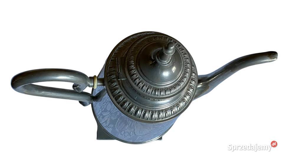 Stary stalowy imbryk Pozostałe Warszawa