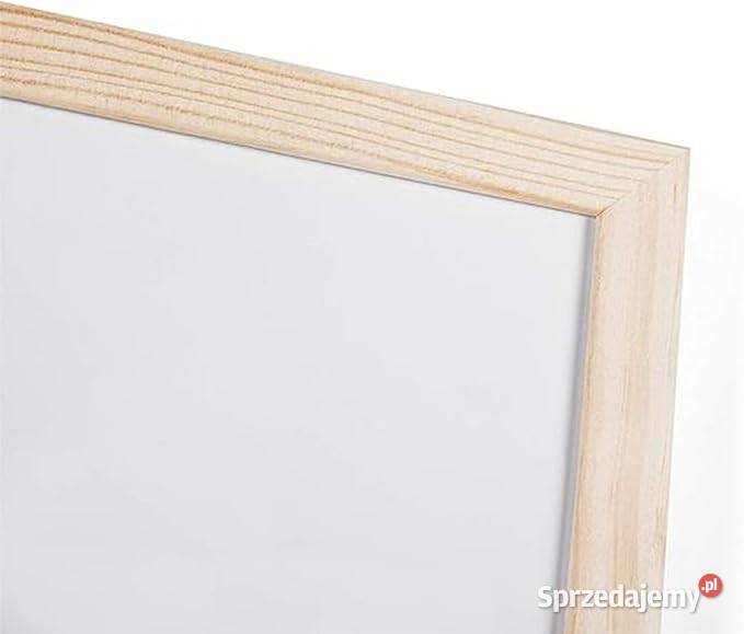 BiOffice Budget biała tablica z drewnianą ramą mazowieckie Warszawa