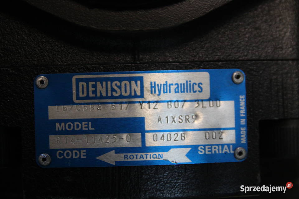 pompa Denison T67CBA B17 Y12 Otwock sprzedam