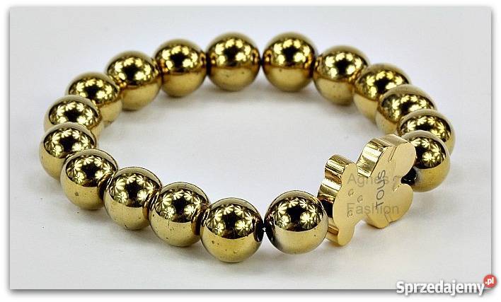 Bransoletka Złote Kulki NOWOŚĆ Tous Miś Bear Wrocław