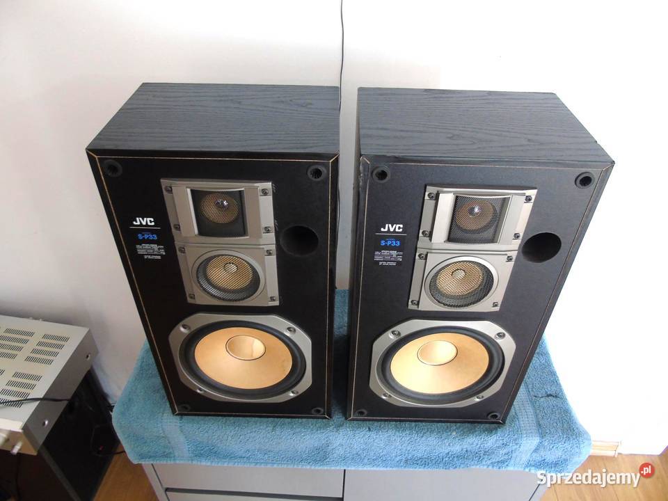 Świetne kolumny stereo JVC SP33 DOSTAWA Słuchawki i głośniki Jasło sprzedam