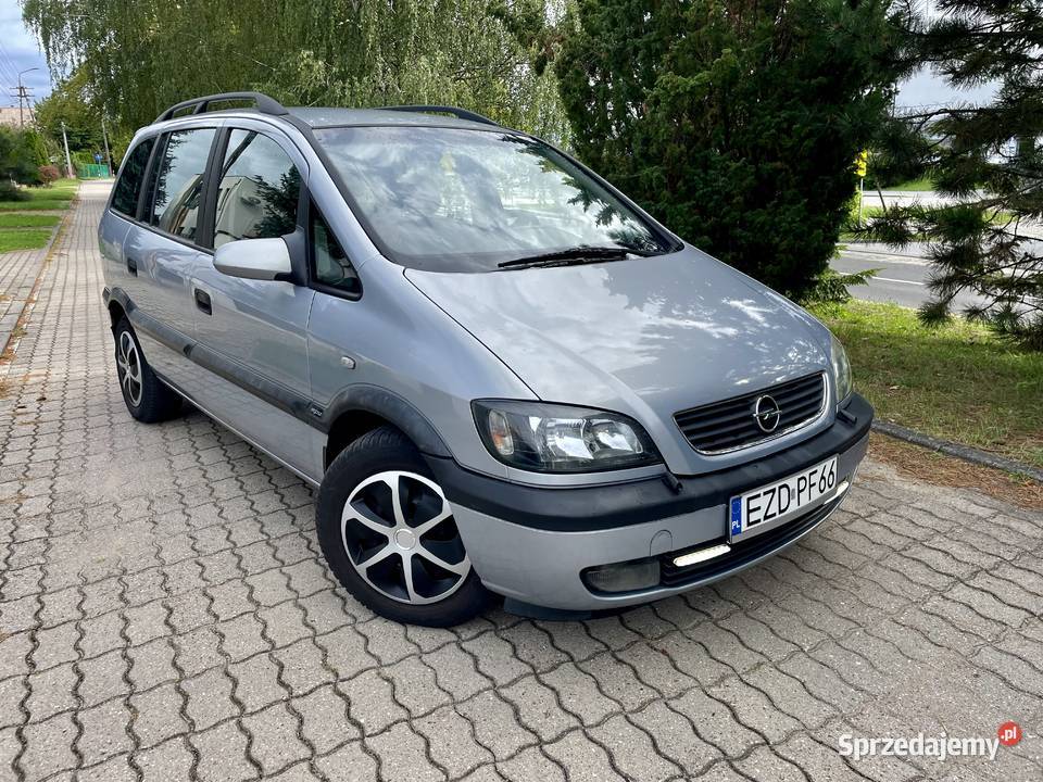 ŚlicznyZadbanyOpelZafira2000r18Gaz7OsobowyMożZami Rok produkcji 2000