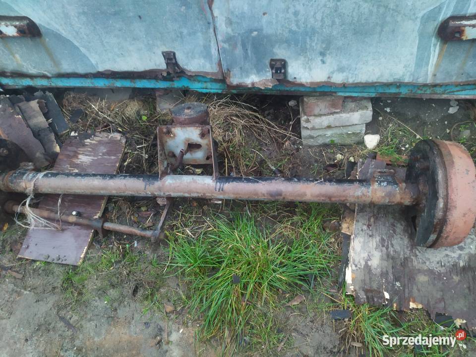 Oś Przyczepa D4647 Do przyczep rolniczych Pniówek
