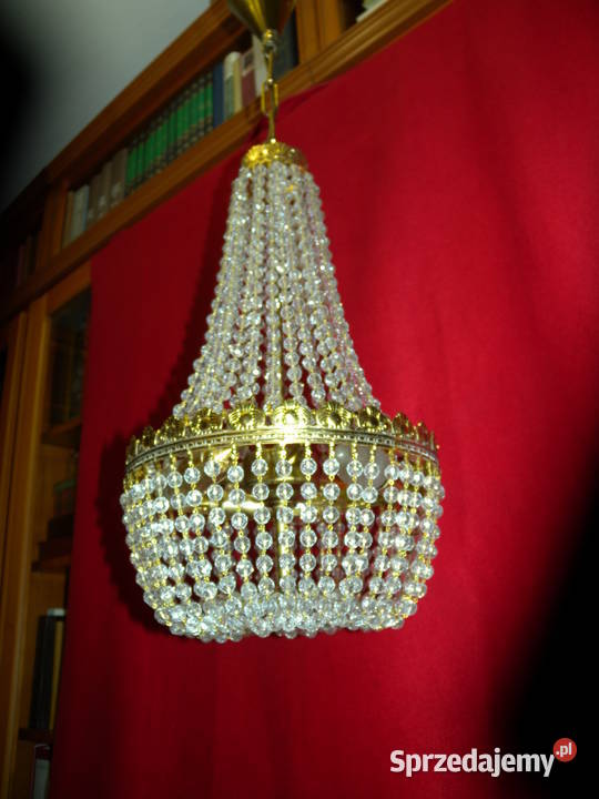 Żyrandol kryształowy Maria Theresa gruszka Katowice