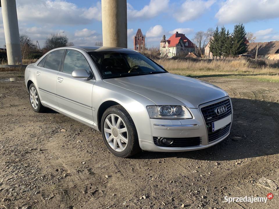 AUDI A8 D3 30TDI NISKI PRZEBIEG ROZRZĄD WYMIANIE elektryczne szyby Samochody osobowe Kłodzko