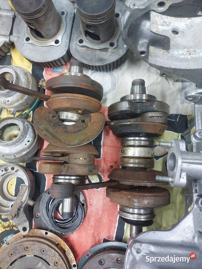 Trabant cylinder głowica kartery wał gaźnik Kostrzyn nad Odrą