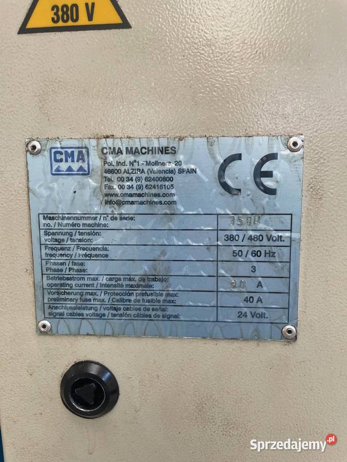 CMA TRD 38 CNC 3000 wiertarkofrezarka CNC duża Bydgoszcz