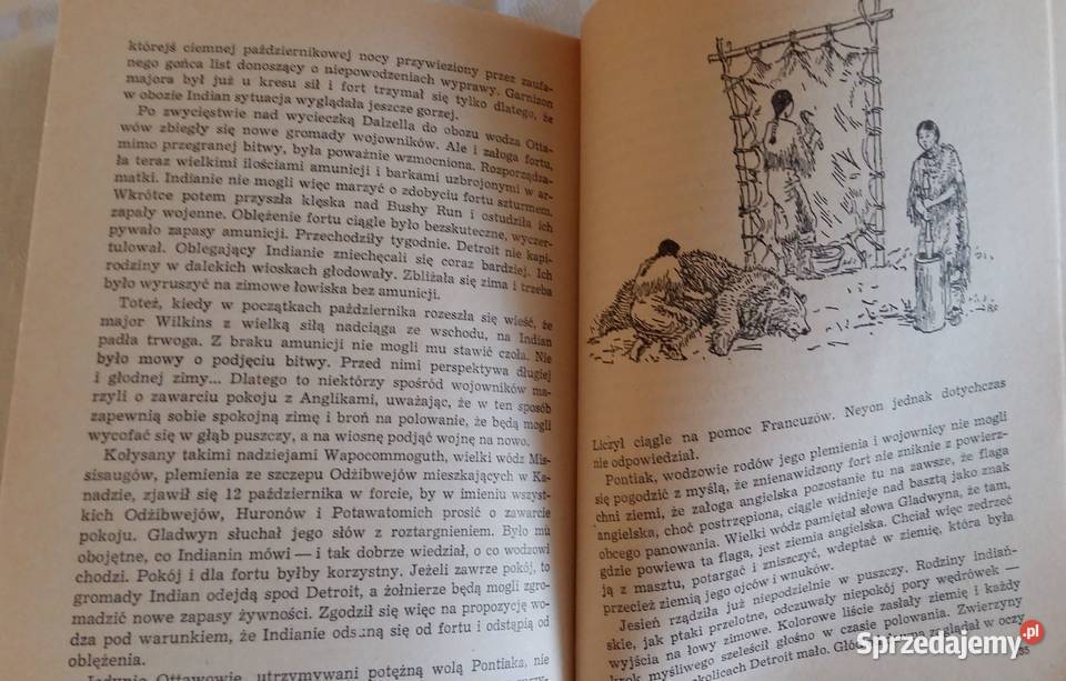 Czarne Wampumy Głoszą WojnęJan Szczepański Rok wydania 1970 Łódź sprzedam