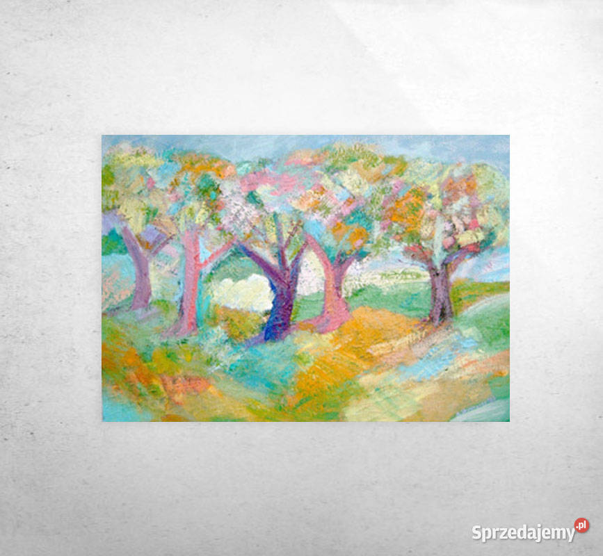 Obraz olejny na płótniekolorowy obraznowoczesny Olsztyn