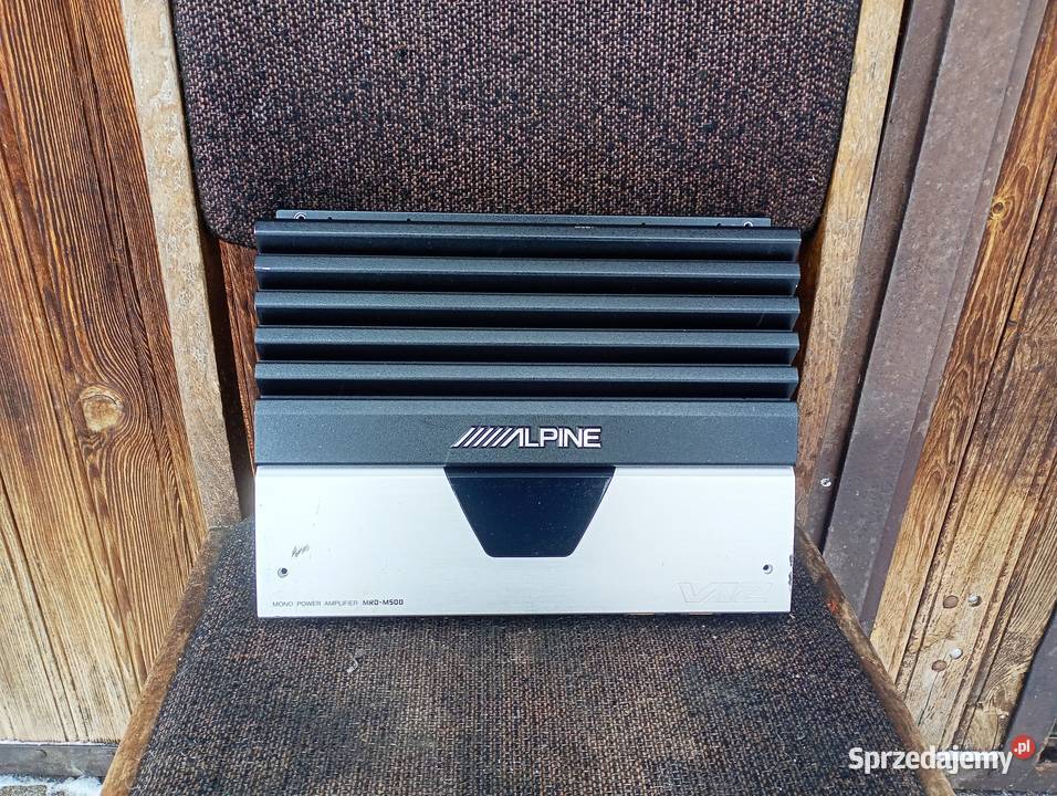 Wzmacniacz samochodowy 1 kanałowy monoblok Niegowonice