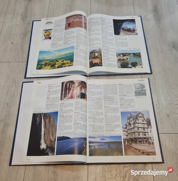 Książka zestaw Encyklopedia powszechna dwa tomy Rok wydania 2009 Łódź sprzedam