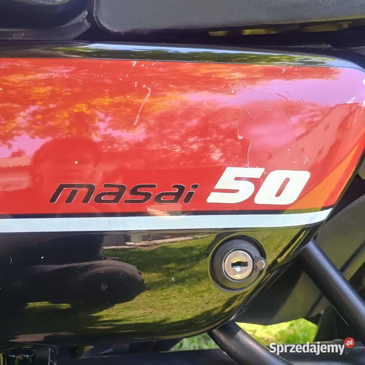 Motocykl Masai 50 Blackroad 333km