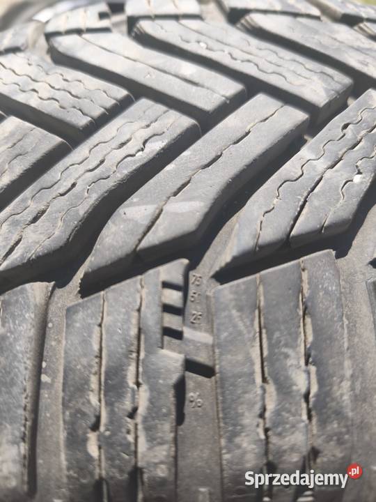 4 zimowe opony Michelin 19565 R15 używane DOT Samochodowe