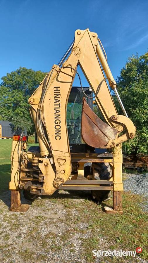 Hanix N3502 dwie koparkoładowarki nie Koparki Lubawka