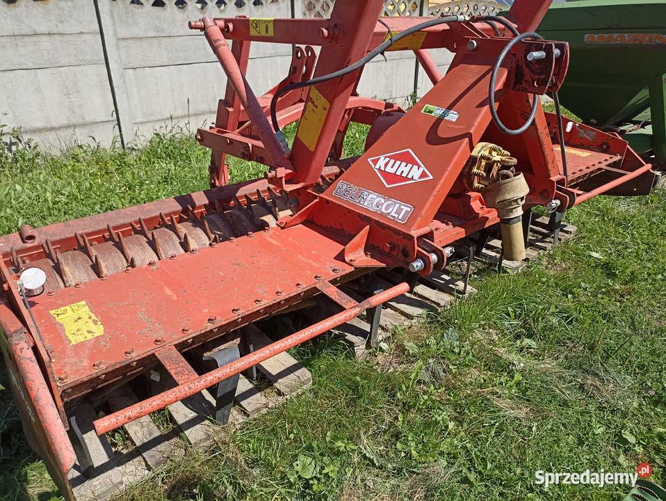 Brona wirowa KUHN HRB 302 3m Agregat aktywny Mostek