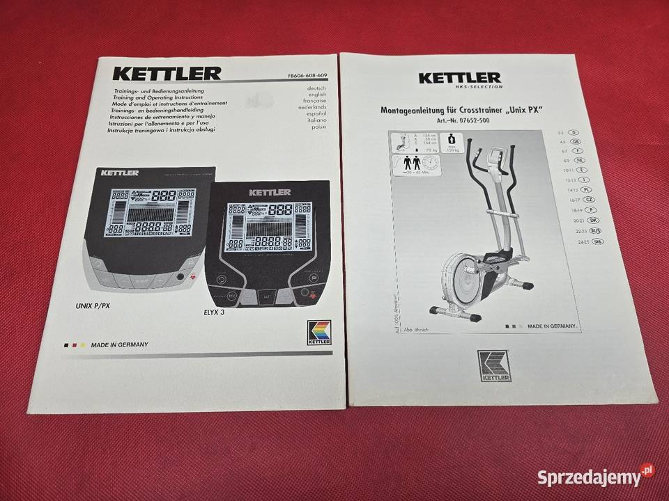 Mocny Orbitrek Kettler Unix PX EXT Ostrzeszów