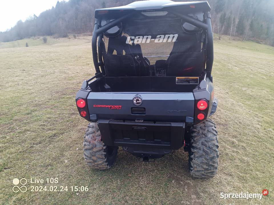 Sprzedam canam camander Motocykle, skutery, quady Nowy Sącz sprzedam