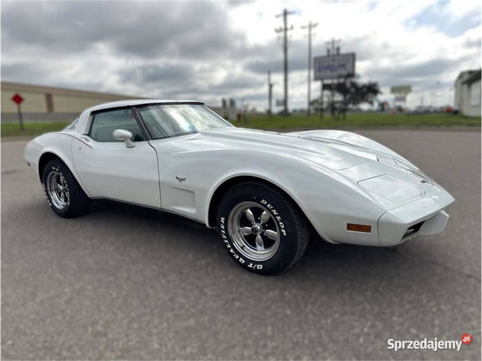 Chevrolet CCorvette 57 C3 V8 Automat 1979 Biała dolnośląskie Wałbrzych