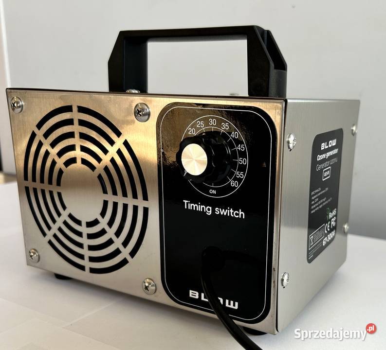 Mocny OZONATOR Oczyszczacz Powietrza Generator Generatory ozonu Białystok sprzedam
