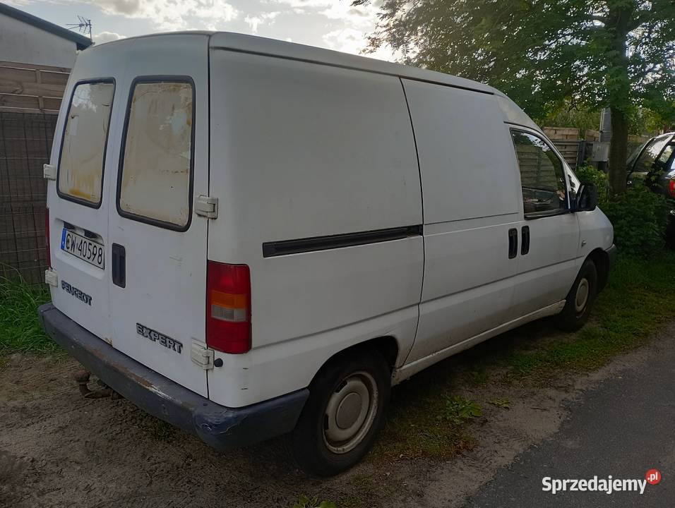 Peugeot Expert 19 D ocynk blaszak z przegrodą Włocławek sprzedam