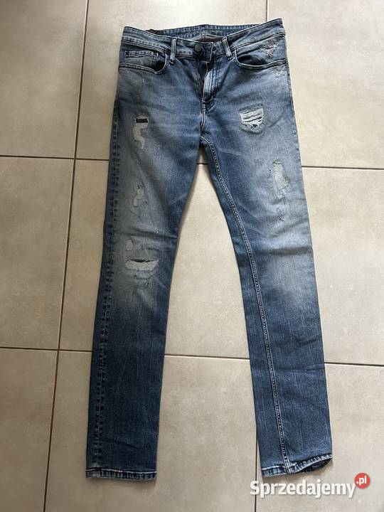 Spodnie jeansowe męskie CALVIN KLEIN 3234 OKAZJA Calvin Klein Zamość
