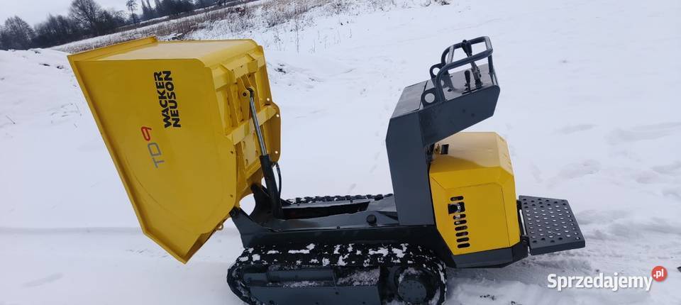 Wozidło gąsienicowe Wacker model td9 igła