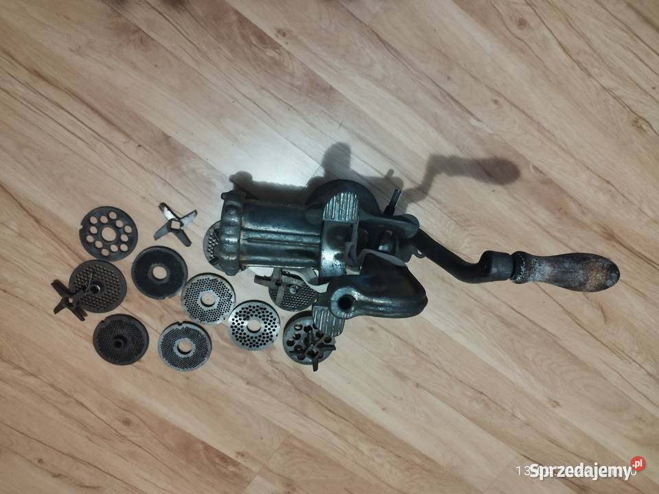 Ręczna duża maszynka do mięsa sprzedam