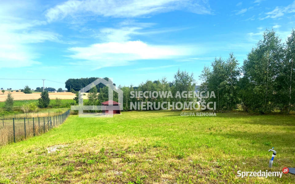 sprzedaży gruntu 1176m2 Załakowo 23m pomorskie