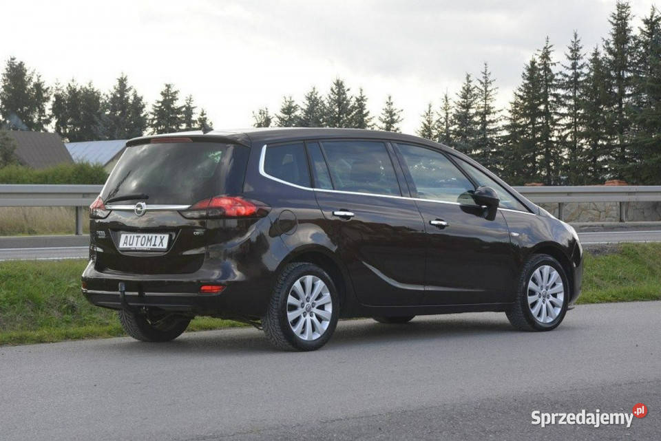 Opel Zafira 20 CDTI nawigacja hak doinwestowany czujnik deszczu Sędziszów Małopolski