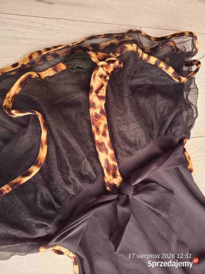 Kostium strój gepard leopard pantera z ogonem i