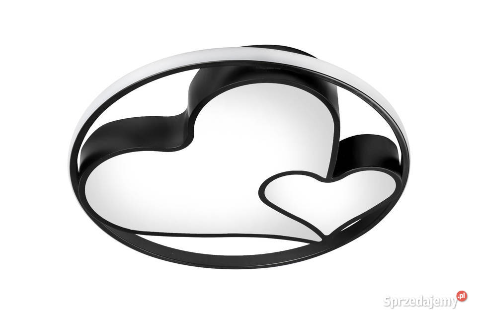 Plafon lampa sufitowa serca prezent ślubny Mauryców