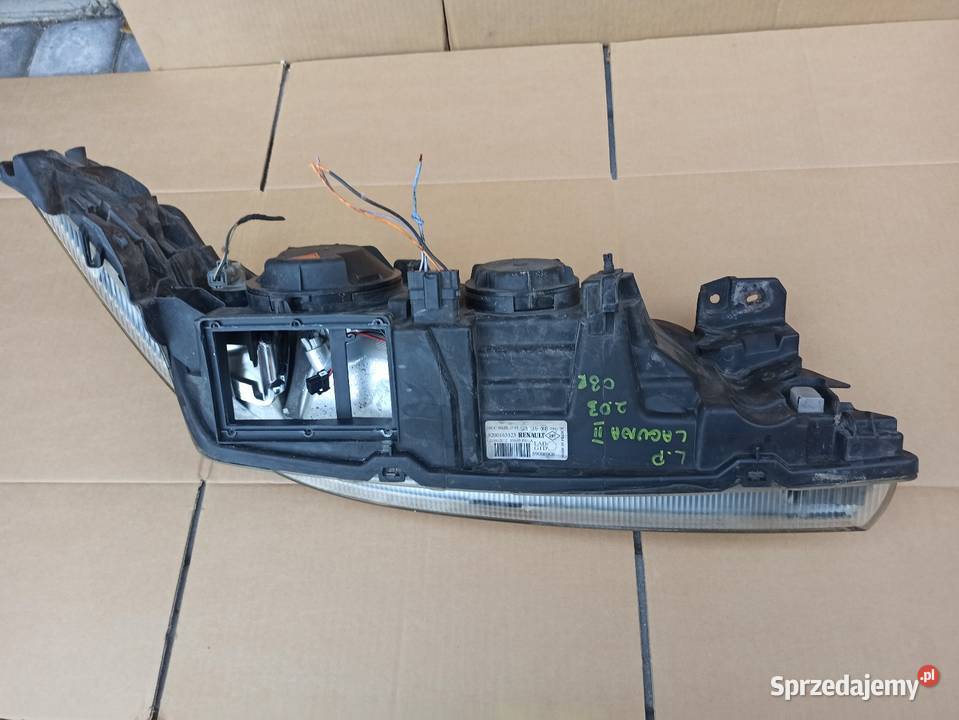 LAMPA LEWA PRZÓD RENAULT LAGUNA II 0105r XENON osobowe Bolesławiec