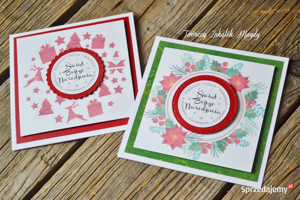 Kartka świąteczna na Boże Narodzenie 3D ręcznie Słupsk