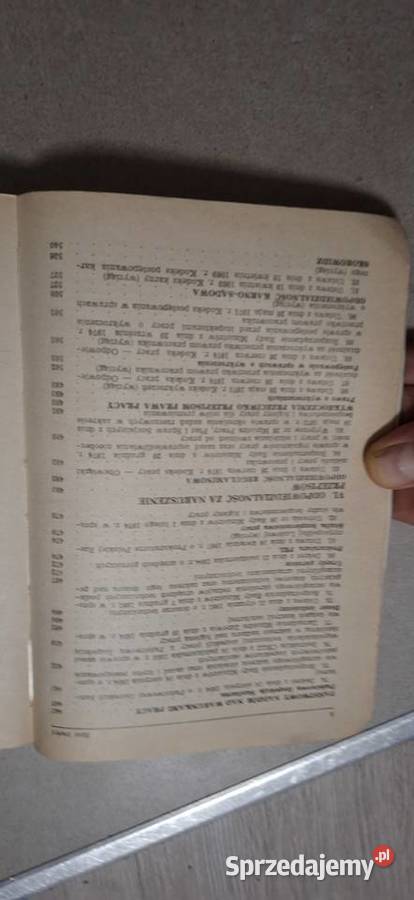 Prawna Ochrona Pracy II wydanie z 1976 roku b Łęczyca sprzedam