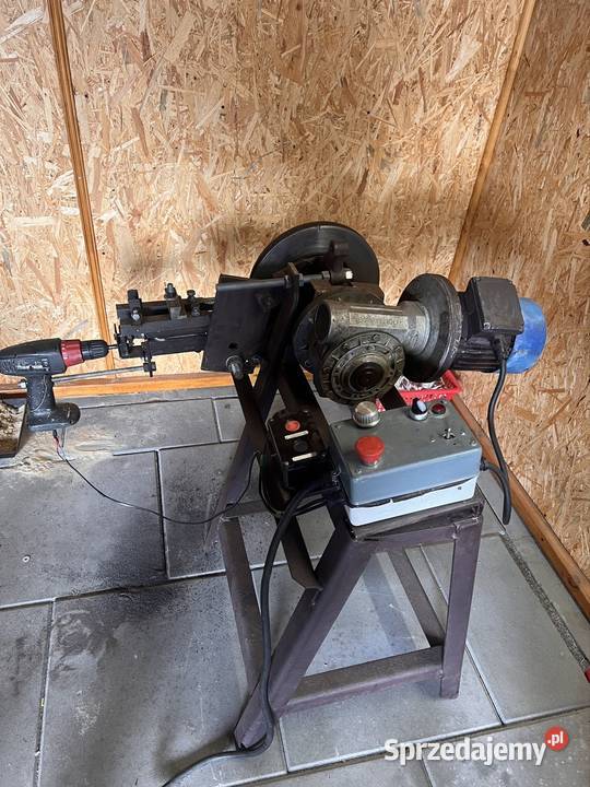 Tokarka przetaczarka do tarcz hamulcowych