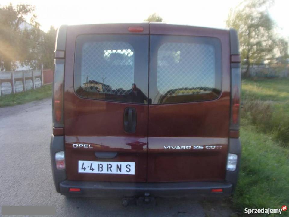 Sprzedam nieuszkodzony Opel Vivaro 2004 Radoszyce