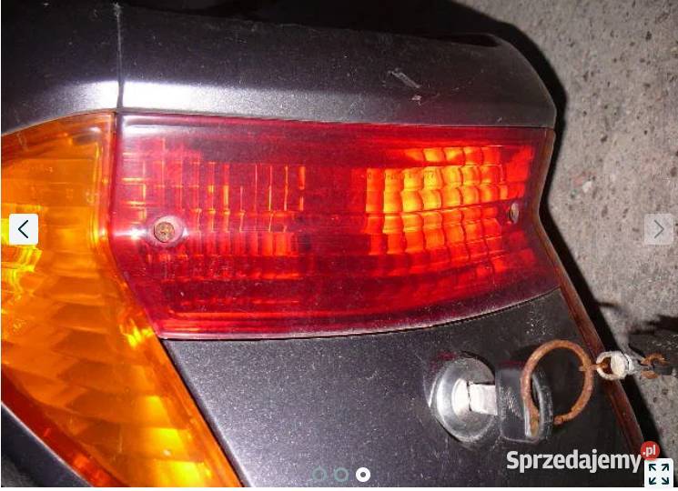 Lampa tył Honda lead 100 Pozostałe wielkopolskie Ostrów Wielkopolski