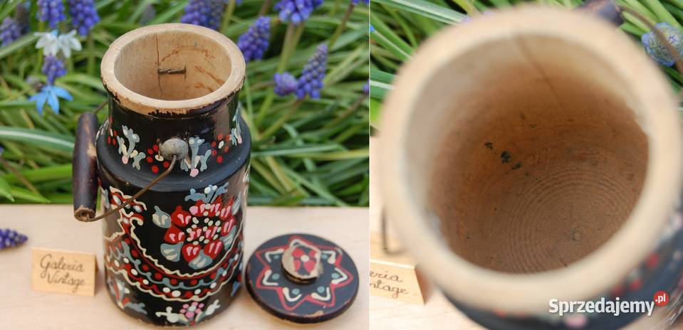 Stara ludowa bańka rosyjska kanka drewniana lubelskie Lublin sprzedam