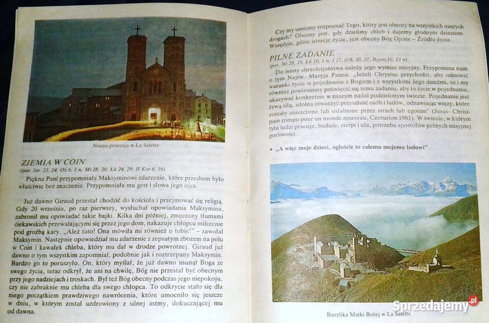 La Salette opis objawienia i sens orędzia ks Chełm