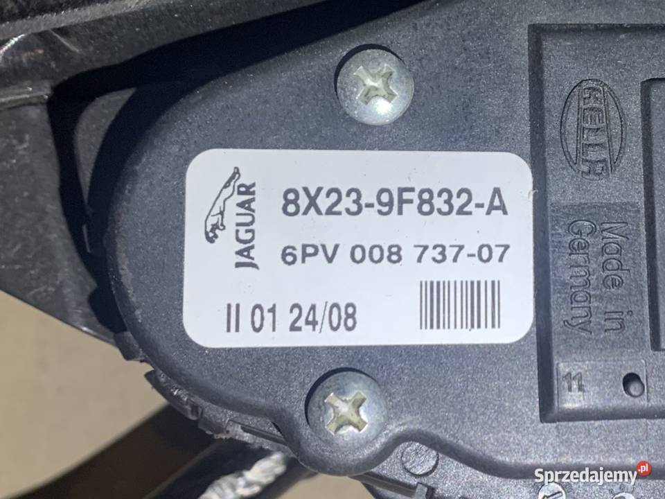 8X239F832 potencjometr pedał gazu jaguar xf