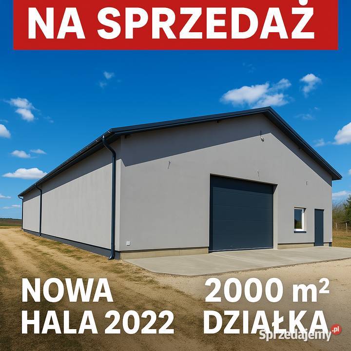 Sprzedam nieruchomość z działką 2000m2 Grzybów