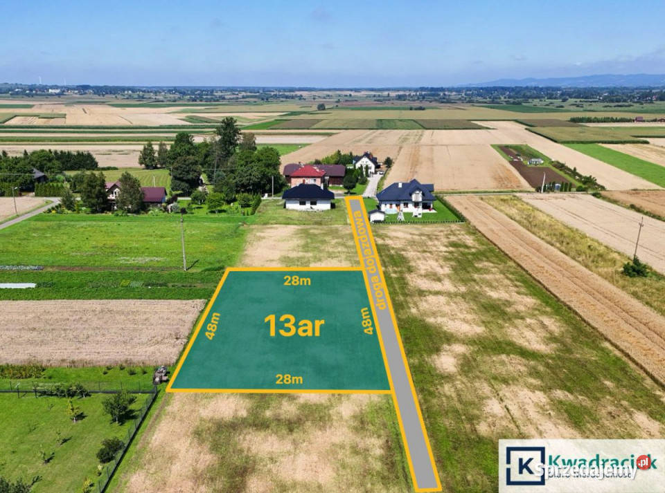 sprzedaży działki Besko 1300m2