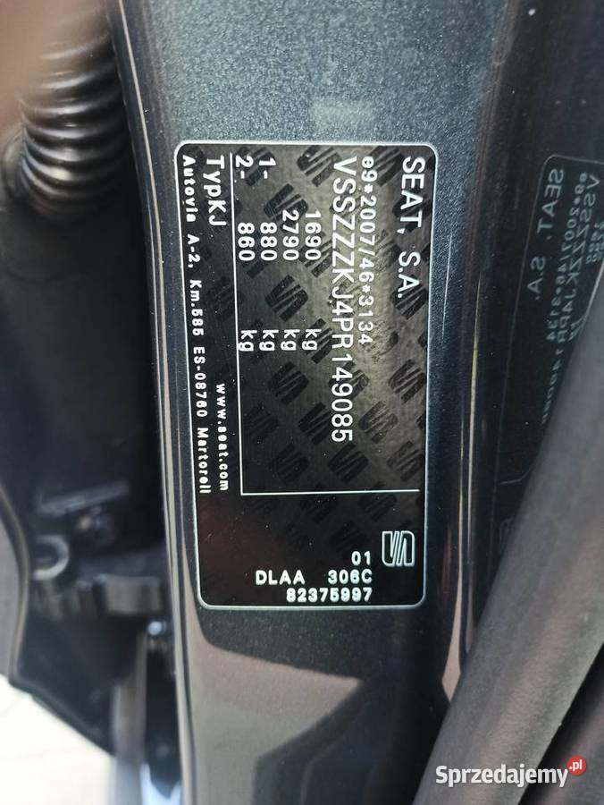 Seat Arona FR isofix Józefów