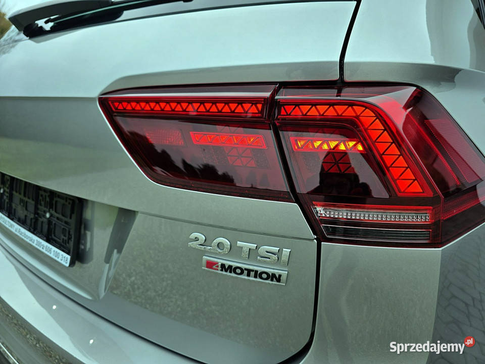 Volkswagen Tiguan serwis ASO automat 4x4 hak II czujnik zmierzchu