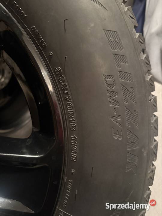 Opona 26570R18 Bridgestone Blizzak pomorskie Słupsk