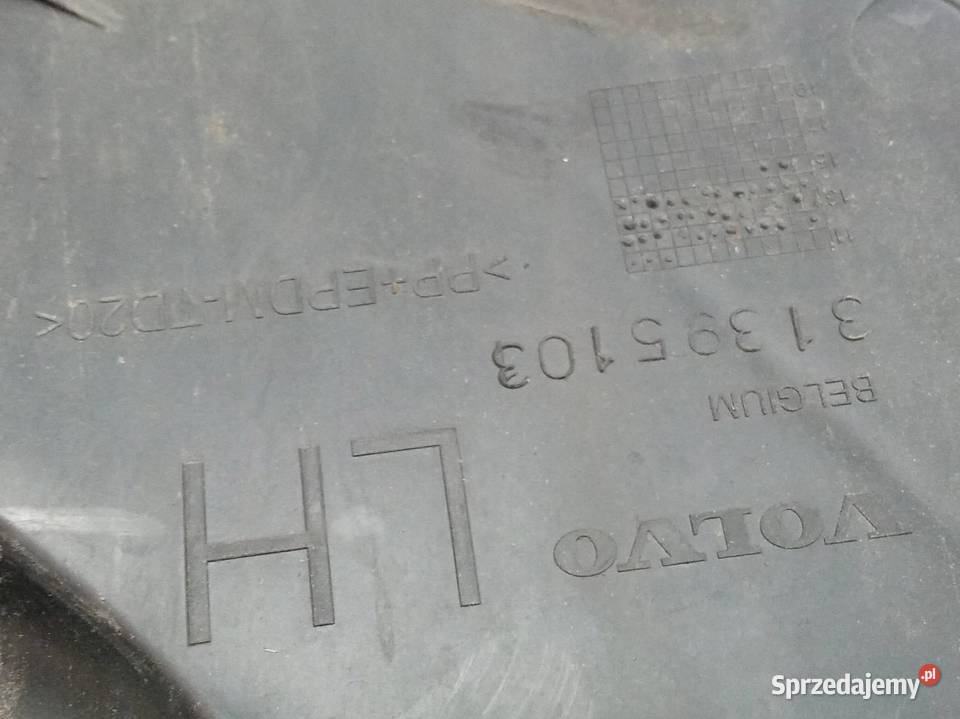 ŚLIZG ZDERZAKA TYŁ HB KOMPLET Volvo V40 II Zderzaki