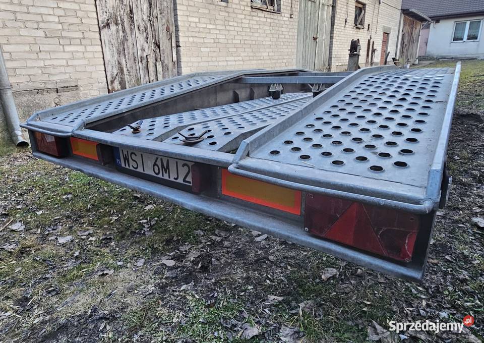 Laweta garbatka 1800 DMC ocynk 2oś Kotuń